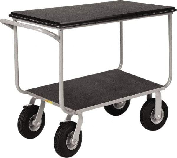 Little Giant - 1,000 Lb Capacity, 22" Wide x 39" Long x 35" High Instrument Cart - 2 Shelf, Steel - Caliber Tooling