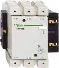 Schneider Electric - 3 Pole, 48 Coil VAC, 250 Amp at 440 VAC, Nonreversible IEC Contactor - Bureau Veritas, CCC, CSA, DNV, EN/IEC 60947-1, EN/IEC 60947-4-1, GL, JEM 1038, LROS, RINA, RMRoS, RoHS Compliant, UL Listed - Caliber Tooling