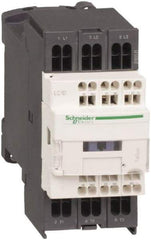 Schneider Electric - 3 Pole, 48 Coil VAC at 50/60 Hz, 12 Amp at 440 VAC and 16 Amp at 440 VAC, Nonreversible IEC Contactor - 1 Phase hp: 1 at 115 VAC, 2 at 230/240 VAC, 3 Phase hp: 10 at 575/600 VAC, 3 at 200/208 VAC, 3 at 230/240 VAC, 7.5 at 460/480 VAC - Caliber Tooling