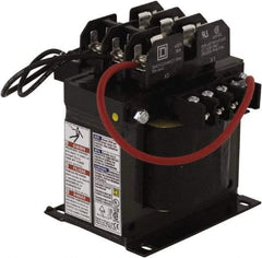 Square D - 350 VA, Top Mount Fuse Block Control Transformer - 50/60 Hz, 5.11 Inch Deep x 5.13 Inch High - Caliber Tooling