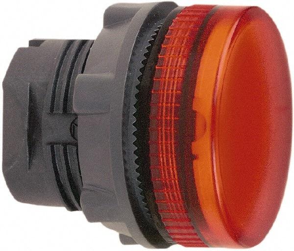 Schneider Electric - Round Pilot and Indicator Light Lens - Red - Caliber Tooling