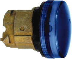 Schneider Electric - Blue Lens LED Pilot Light - Round Lens, Shock Resistant, Vibration Resistant, Water Resistant - Caliber Tooling