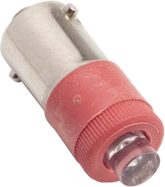 Schneider Electric - Pilot and Indicator Light Replacement LED - Red, 24 VAC, 24 VDC - Caliber Tooling