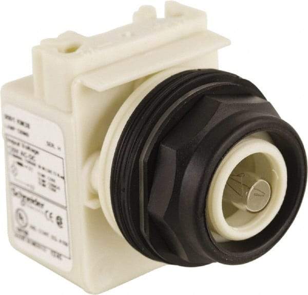 Schneider Electric - 120 V Indicating Light - Round Lens, Screw Clamp Connector, Corrosion Resistant, Dust Resistant, Oil Resistant - Caliber Tooling