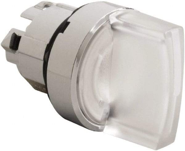 Schneider Electric - 22mm Mount Hole, 2 Position, Handle Operated, Selector Switch - White, Maintained (MA), Illuminated, Shock, Vibration and Water Resistant - Caliber Tooling