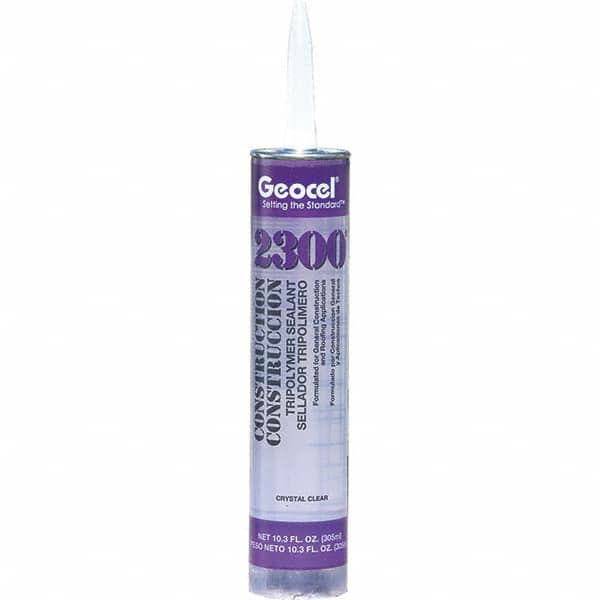 Geocel - 10.3 oz Tube Clear Tripolymer Sealant - Outdoor - Caliber Tooling