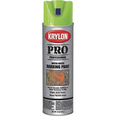 Krylon - 15 fl oz Green Marking Paint - Water Base Formula - Caliber Tooling