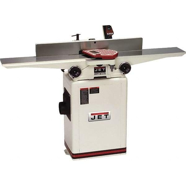 Jet - 6,000 RPM, 6-1/2" Cutting Width, 1/2" Cutting Depth, Jointer - 3-7/8" Fence Height, 32-3/8" Fence Length, 1 hp - Caliber Tooling