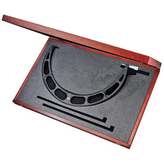 Starrett - Mechanical Outside Micrometers; Minimum Measurement (Inch): 20 ; Minimum Measurement (Decimal Inch): 20 ; Maximum Measurement (Decimal Inch): 21.0000 ; Graduation (Decimal Inch): 0.001 ; Features: Starrett Satin Chrome Finish - No Glare - Exact Industrial Supply