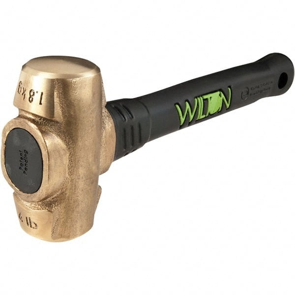 Wilton - Non-Sparking Hammers Tool Type: Brass Hammer Head Material: Brass - Caliber Tooling