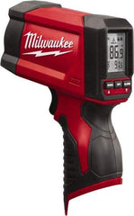 Milwaukee Tool - -18 to 550°C (-22 to 1022°F) Laser - 12:1 Distance to Spot Ratio - Caliber Tooling