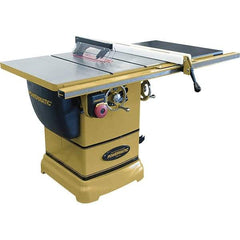 Jet - 10" Blade Diam, 5/8" Arbor Diam, 1 Phase Table Saw - 115/230 Volt, 3-1/8" Cutting Depth - Caliber Tooling