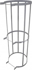 Cotterman - Ladder Modular Bolt-On Cage - Gray, Use with Uncaged Fixed Ladder - Caliber Tooling