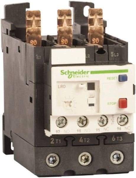 Schneider Electric - 17 to 25 Amp, 690 VAC, Thermal IEC Overload Relay - Trip Class 20, For Use with LC1D40A and LC1D65A - Caliber Tooling