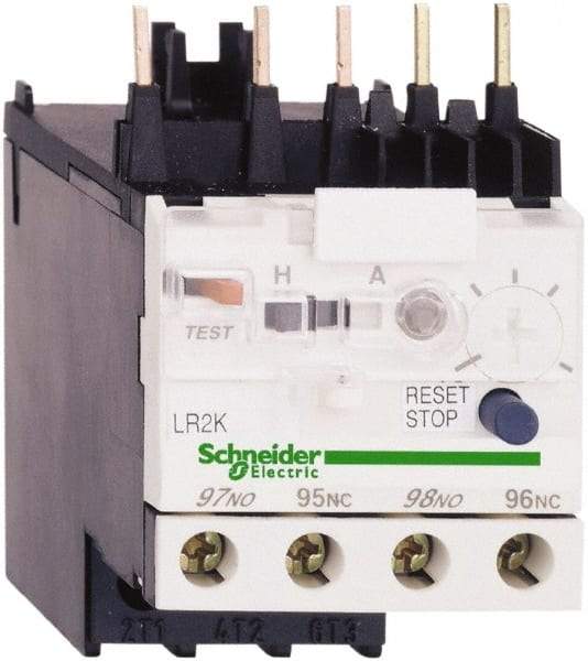 Schneider Electric - 48 to 80 Amp, 1,000 VAC, Thermal IEC Overload Relay - Trip Class 10, For Use with LC1F115 and LC1F185 - Caliber Tooling