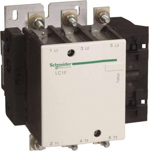 Schneider Electric - 3 Pole, 110 Coil VAC, 265 Amp at 440 VAC, Nonreversible IEC Contactor - Bureau Veritas, CCC, CSA, DNV, EN/IEC 60947-1, EN/IEC 60947-4-1, GL, JEM 1038, LROS, RINA, RMRoS, RoHS Compliant, UL Listed - Caliber Tooling