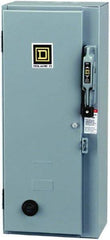 Square D - 3 Pole, 600 VAC, 27 Continuous Amp, 7-1/2 hp and 10 hp hp, Enclosed NEMA Combination Starter - NEMA 1, RoHS Compliant - Caliber Tooling