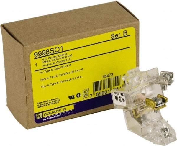 Square D - Contactor Contact Kit - For Use with Overload Relay and Retrofit Starter - Caliber Tooling