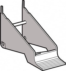 Schneider Electric - Plastic Hold Down Relay Clip - For Use With RUZ Relay Socket - Caliber Tooling