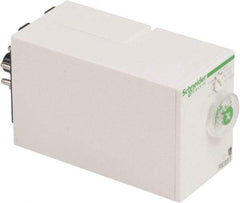 Schneider Electric - 100 hr Delay, Time Delay Relay - 8 Contact Amp, 24 VDC & 24 to 240 VAC at 50/60 Hz - Caliber Tooling