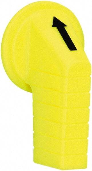 Schneider Electric - 30mm, Yellow, Selector Switch Operating Knob - For Use with Selector Switch - Caliber Tooling