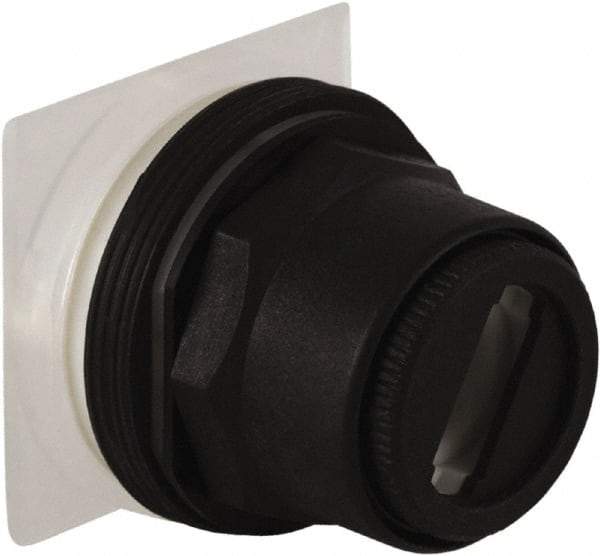 Schneider Electric - 30mm Mount Hole, 2 Position, Knob and Pushbutton Operated, Selector Switch Only - Maintained (MA), without Contact Blocks, Anticorrosive, Weatherproof, Dust and Oil Resistant - Caliber Tooling