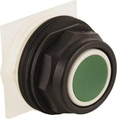 Schneider Electric - 30mm Mount Hole, Extended Straight, Pushbutton Switch Only - Green Pushbutton, Momentary (MO) - Caliber Tooling