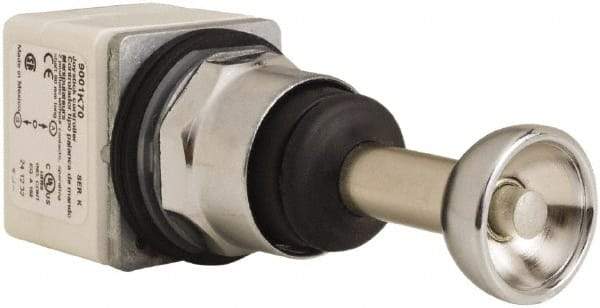 Schneider Electric - 3 Position, Knob Handle, Momentary (MO) Joystick Operator Switch - Panel Mount, IP66, 30mm Mount Hole Diameter - Caliber Tooling