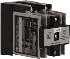 Square D - Electromechanical Screw Clamp General Purpose Relay - 20 Amp at 600 VAC, 4NO, 110 VAC at 50 Hz & 120 VAC at 60 Hz - Caliber Tooling