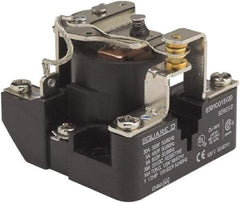 Square D - 1-1/2 hp, 10 VA Power Rating, Electromechanical Screw Clamp General Purpose Relay - 40 at 277 VAC & 5 at 600 V, SPDT, 24 VDC, 63.6mm Wide x 52.4mm High x 63.2mm Deep - Caliber Tooling