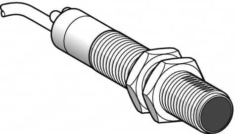 Telemecanique Sensors - Cable Connector, 15m Nominal Distance, Shock and Vibration Resistant, Through Beam Photoelectric Sensor - 24 to 240 VAC/VDC, 25 Hz, Brass, 82mm Long x 18mm Wide x 2.6 Inch High - Caliber Tooling