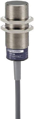 Telemecanique Sensors - 15mm Detection, Cylinder, Capacitive Proximity Sensor - IP67, 24 to 240 VAC, 80mm Long - Caliber Tooling