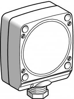 Telemecanique Sensors - NPN, PNP, NO/NC, 60mm Detection, Rectangular, Inductive Proximity Sensor - 2 Wires, IP67, 24 to 240 VAC/VDC, 80mm Wide - Caliber Tooling