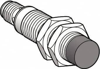 Telemecanique Sensors - PNP, NC, 12mm Detection, Cylinder, Inductive Proximity Sensor - 3 Wires, IP68, IP69, 12 to 48 VDC, M18x1 Thread, 72mm Long - Caliber Tooling