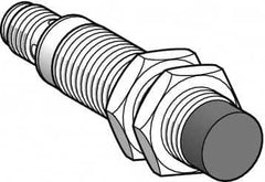 Telemecanique Sensors - NPN, PNP, 8mm Detection, Cylinder, Inductive Proximity Sensor - 2 Wires, IP67, 24 to 210 VDC, 24 to 240 VAC @ 50/60 Hz, M18x1 Thread, 72mm Long - Caliber Tooling