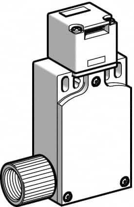 Telemecanique Sensors - 3NC Configuration, Multiple Amp Level, Plastic Key Safety Limit Switch - 52mm Wide x 30mm Deep x 115mm High, IP67 Ingress Rating - Caliber Tooling