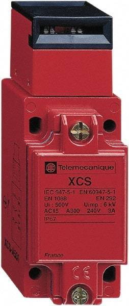 Telemecanique Sensors - 3NC Configuration, Multiple Amp Level, Metal Key Safety Limit Switch - 40mm Wide x 44mm Deep x 114mm High, IP67 Ingress Rating - Caliber Tooling