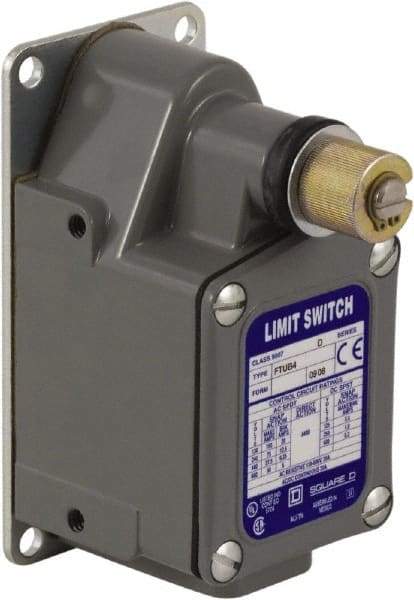 Square D - SPDT, 600 VAC, Screw Terminal, Rotary Head Actuator, General Purpose Limit Switch - 1, 2, 4, 12, 13 NEMA Rating, IP67 IPR Rating - Caliber Tooling