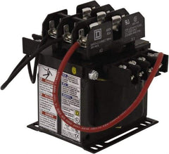 Square D - 250 VA, Top Mount Fuse Block Control Transformer - 50/60 Hz, 5.3 Inch Deep x 4-1/2 Inch High - Caliber Tooling