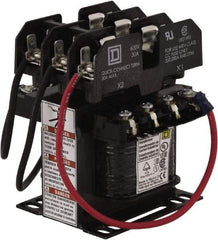 Square D - 50 VA, Top Mount Fuse Block Control Transformer - 50/60 Hz, 3.09 Inch Deep x 4 Inch High - Caliber Tooling