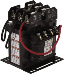 Square D - 1 Phase, 200 VA, Top Mount Fuse Block Control Transformer - 176°F Temp Rise - Caliber Tooling