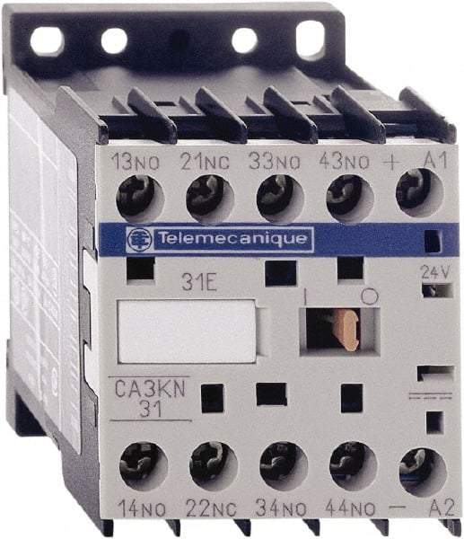 Schneider Electric - 2NC/2NO, 24 VDC Control Relay - 17 V - Caliber Tooling