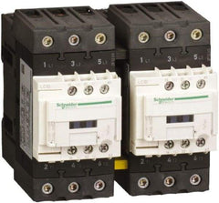 Schneider Electric - 3 Pole, 24 Coil VAC at 50/60 Hz, 500 Amp at 440 VAC, Reversible IEC Contactor - 1 Phase hp: 3 at 115 VAC, 7.5 at 230/240 VAC, 3 Phase hp: 15 at 200/208 VAC, 15 at 230/240 VAC, 40 at 460/480 VAC, 40 at 575/600 VAC - Caliber Tooling