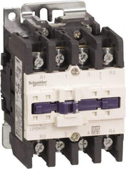 Schneider Electric - 4 Pole, 110 Coil VAC at 50/60 Hz, 60 Amp at 440 VAC, Nonreversible IEC Contactor - Bureau Veritas, CCC, CSA, CSA C22.2 No. 14, DNV, EN/IEC 60947-4-1, EN/IEC 60947-5-1, GL, GOST, LROS, RINA, RoHS Compliant, UL 508, UL Listed - Caliber Tooling