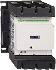 Schneider Electric - 3 Pole, 110 Coil VAC at 50/60 Hz, 150 Amp at 440 VAC, Nonreversible IEC Contactor - Bureau Veritas, CCC, CSA, CSA C22.2 No. 14, DNV, EN/IEC 60947-4-1, EN/IEC 60947-5-1, GL, GOST, LROS, RINA, RoHS Compliant, UL 508, UL Listed - Caliber Tooling