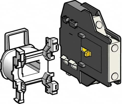 Schneider Electric - Contactor Auxiliary Contact Block - For Use with TeSys D - Caliber Tooling