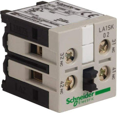 Schneider Electric - Contactor Auxiliary Contact Block - For Use with LC1SK and TeSys SK - Caliber Tooling