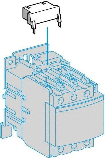 Schneider Electric - Contactor Suppressor Module - For Use with LC1D09-D38, LC1D80-115, LC1DT20-DT40, LCD80 and TeSys D - Caliber Tooling