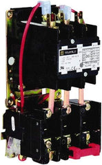 Square D - 3 Pole, 25 Amp Inductive Load, 440 Coil VAC at 50 Hz and 480 Coil VAC at 60 Hz, Definite Purpose Contactor - Phase 1 and Phase 3 Hp:  10 at 230 VAC, 15 at 460 VAC, 2 at 115 VAC, 20 at 575 VAC, 5 at 230 VAC, Open Enclosure - Caliber Tooling