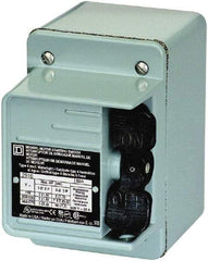 Square D - 3 Poles, 30 Amp, NEMA, Enclosed Toggle Manual Motor Starter - 1 hp at 90 VDC, 1-1/2 hp at 230 VDC, 15 hp at 460 VAC, 2 hp at 115 VAC, 2 hp at 115 VDC, 20 hp at 575 VAC & 7-1/2 hp at 230 VAC, CE, CSA, NEMA 4 & UL Listed - Caliber Tooling